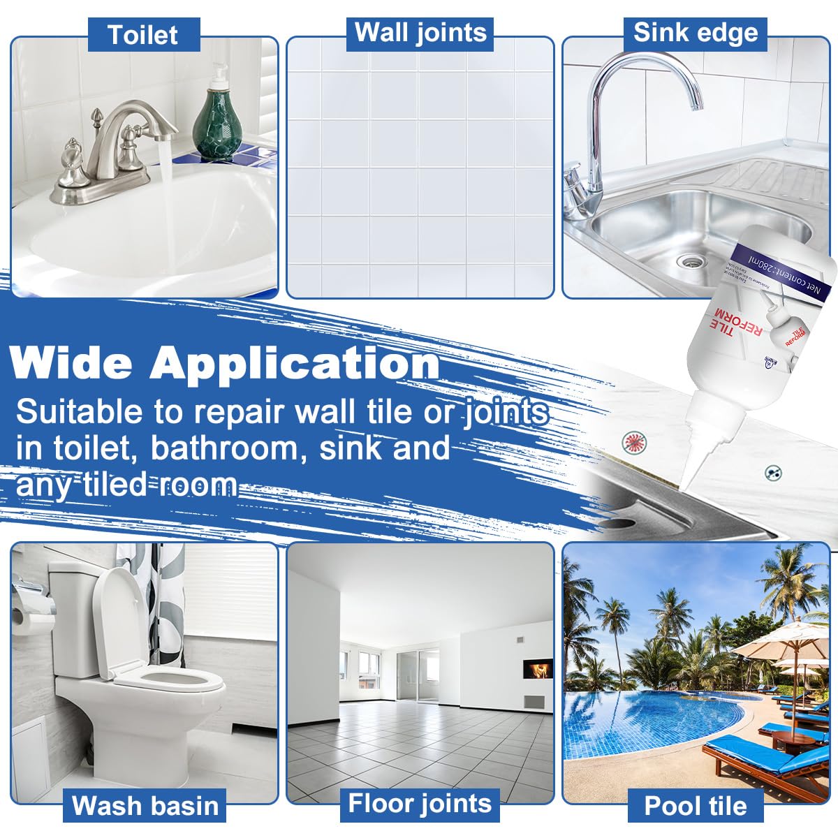 AERLLE - Tile Reform Grout Sealer