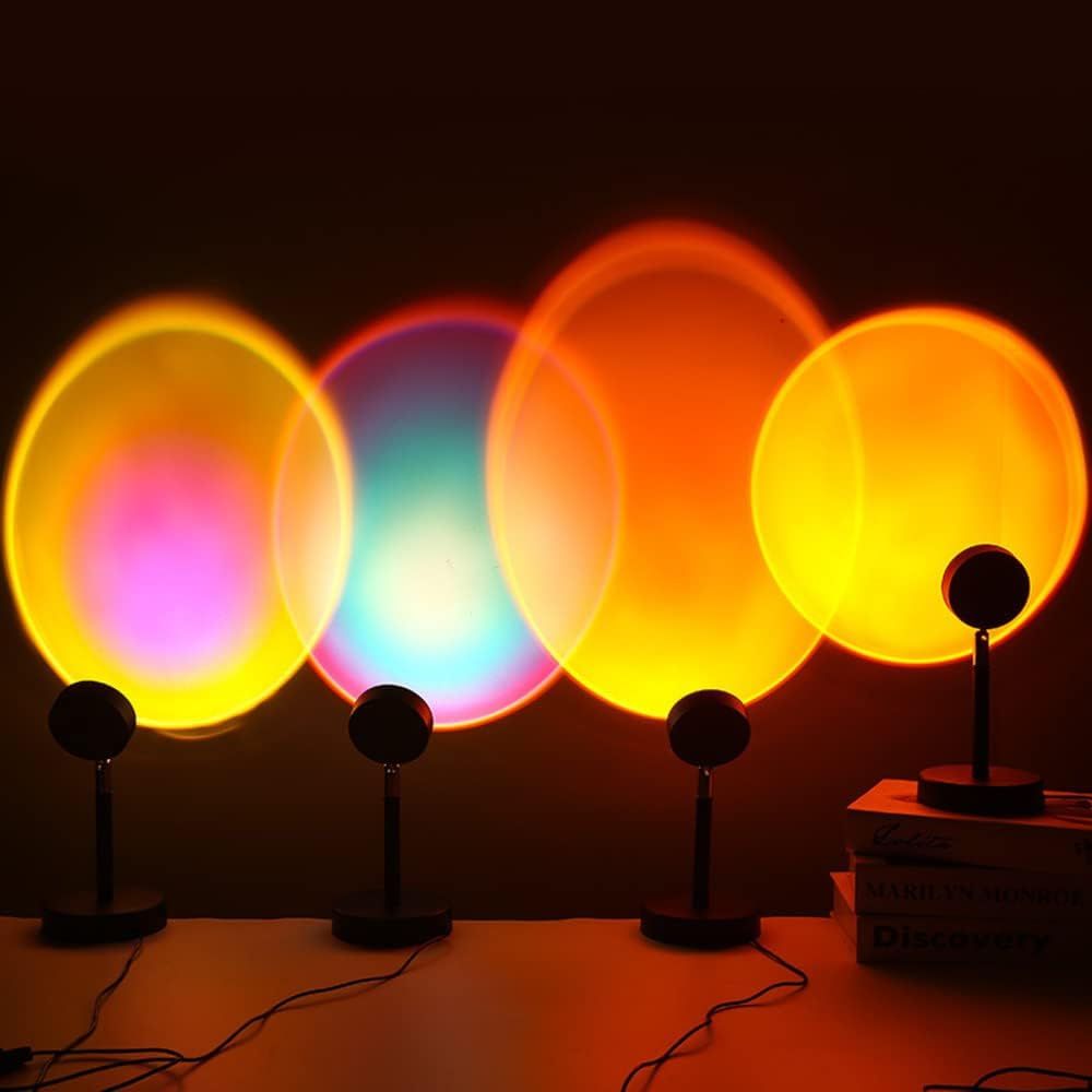 LED Sunset Projection Lamp